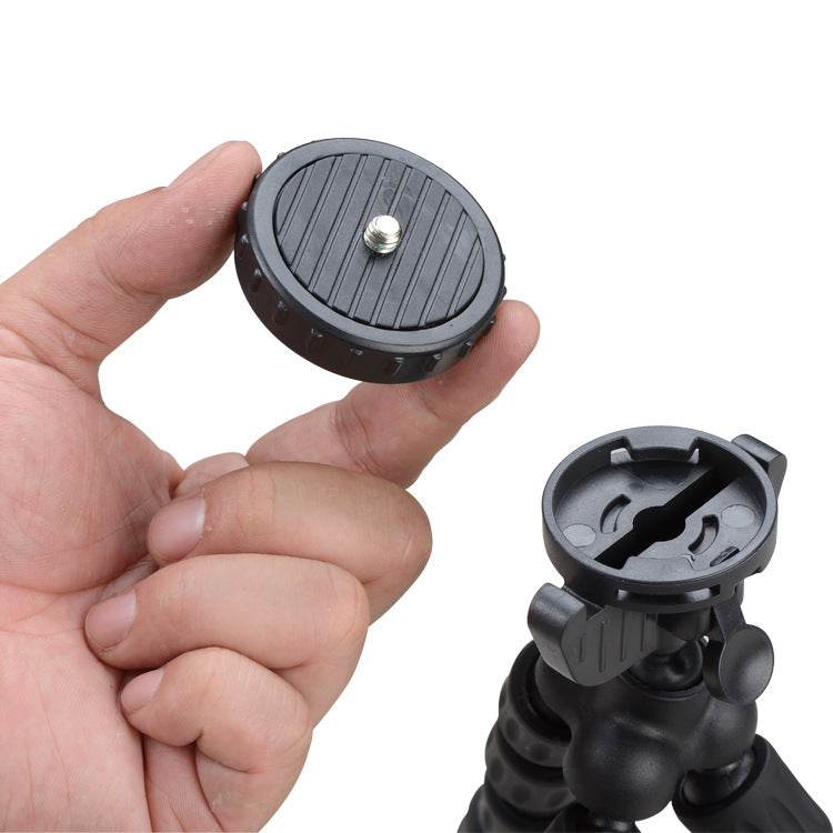 Enhance Your Mobile Photography with the Compatible with Apple Octopus Desktop Tripod